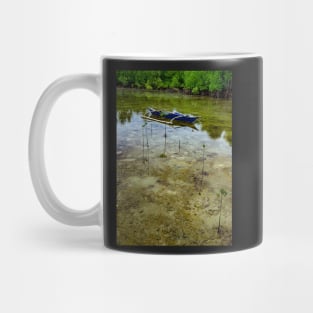 Boat in the mangrove lake Mug